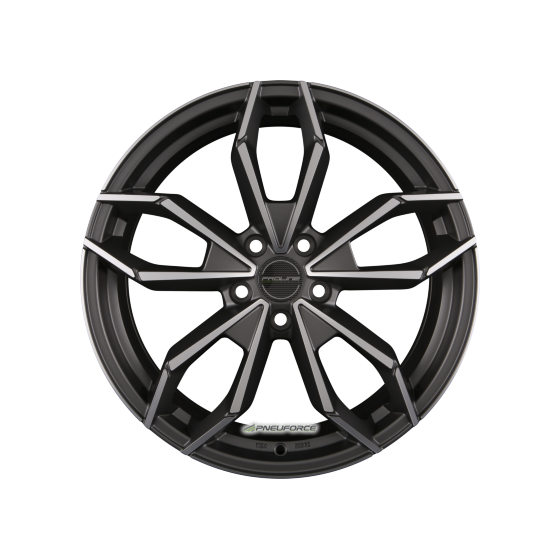 PROLINE - PXM MATT GREY POLISHED 8X18 LK:5/112 ET:48 ML:66,5